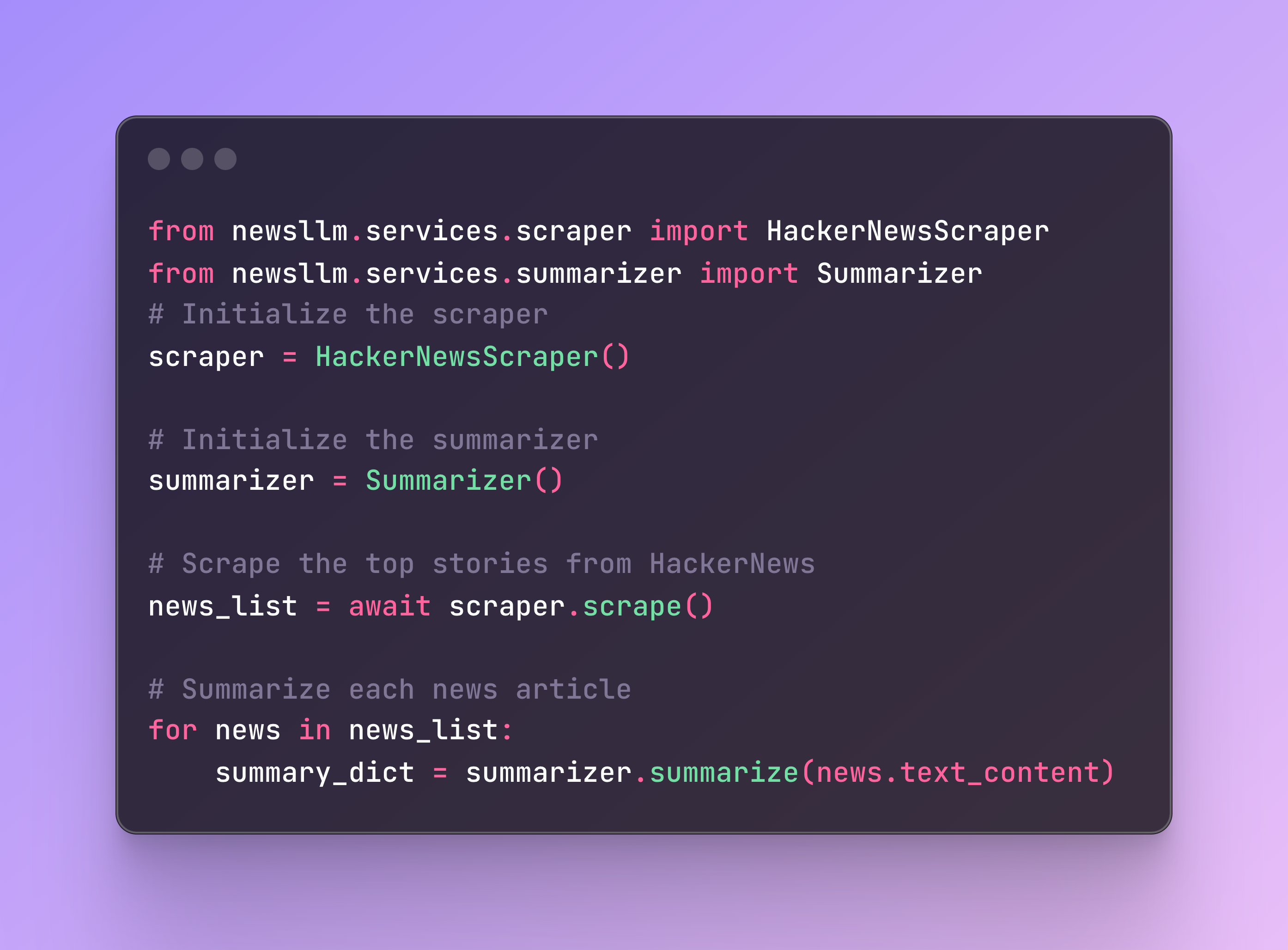 News LLM: AI News Curator